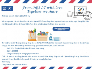 TOGETHER WE SHARE - FROM NGS I.T WITH LOVE