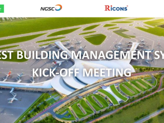 [NGSC x RICONS] Lễ Kick-off Dự án tích hợp Hệ thống Quản lý Tòa nhà Thông minh (HBMS) tại Cảng Hàng không Quốc tế Long Thành